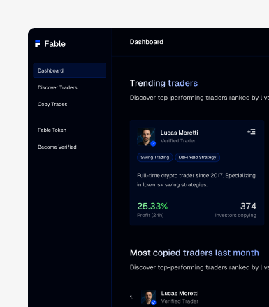 Fable: Copy Crypto Traders